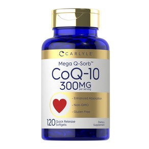 칼라일 CoQ-10 300mg 퀵 릴리즈 소프트젤