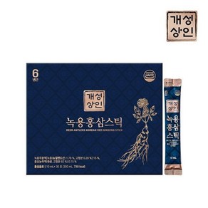 (NS홈쇼핑)개성상인 녹용홍삼스틱 10ml 30포 /전용쇼핑백30284278 -