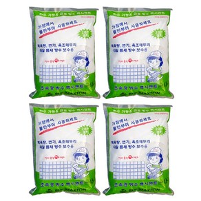 철물팩토리 초속경 방수 시멘트 1.5kg 백시멘트 욕실 화장실 공사 모르타르 보수, 4개