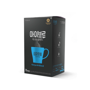 맥널티 아이브루 케냐AA 블렌드 다크로스트 커피믹스, 1g, 70개입, 1개