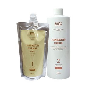 아모스 루미네이터 노멀 400ml+리퀴드 500ml, 1개