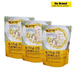 노브랜드 홈스타일 크림스파게티소스400g x3개