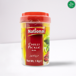 Chili Pickle NATIONAL Pakistan 칠리 피클 내셔널 파키스탄, 1개, 1kg