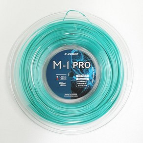 케이세다 M-1 PRO 1.25 200m 민트 테니스거트, 1개