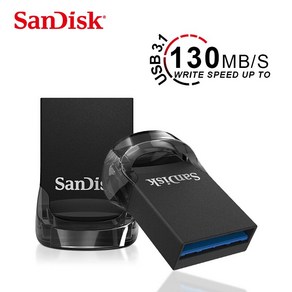 SanDisk 울트라 핏 USB 3.1 플래시 드라이브 32GB 64GB 최대 130 MB/s 읽기 128GB 256GB 미니 펜 고속 스틱, 01 32GB