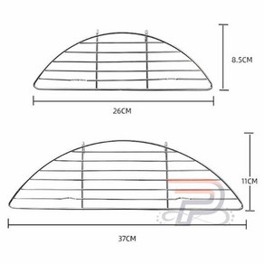 파샵 불판 스텐레스그리들 그리들받침대 그릴받침대 그리들망, L, 1개