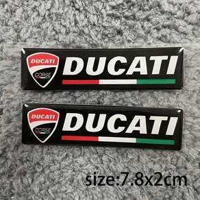 수지 Jante Ducati v4s 3d 스티커 Cose 로고 바이크 오토바이 탱크 패드 Xdiavel 1260 Hypemotad 950 7, 03 DJ-DUCATI, 1개