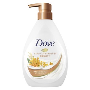 Dove 도브 바디워시 바디클렌저 라이스퍼먼트 금목서 향 본체 480g, 1개