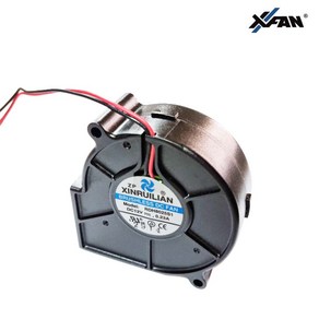 저소음팬 75mm DC12 V 0.23A 쿨링팬 냉각팬 RDH8025S1, 1개