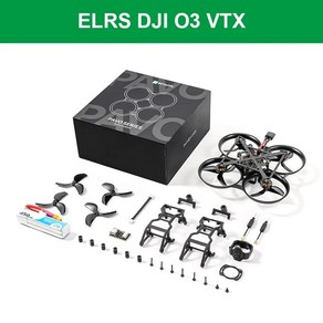 드론 촬영용 입문용 BETAFPV Pavo Pico RC 브러시리스 Whoop 쿼드콥터 ELRS TBS HD 디지털 VTX 및 카메라 미포함 450mAh, 5.ELRS DJI O3 VTX, 1개