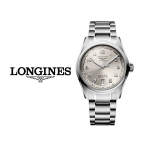 론진 LONGINES 스피릿 오토매틱 샴페인 컬러 남성 여성 파일럿 메탈 손목시계 L3.410.4.63.6