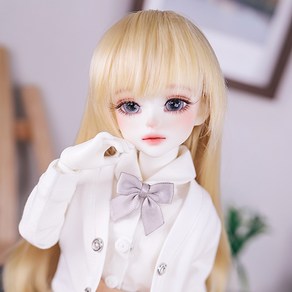 구체관절인형 풀세트 유나 31cm 롱USD 돌스앤, 인형 풀세트 (일반 안구), 1개