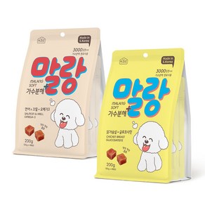 HDC 말랑소프트 가수분해 간식 50g x 4봉