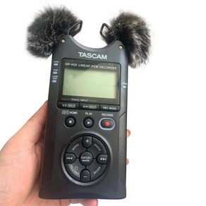 Pop FilteDead 고양이 모피 마이크 윈드 스크린 실내 스폰지 윈드 머프 커버 Tascam DR40 Dr40X DR07 DR07X X8 폼 윈드 실드