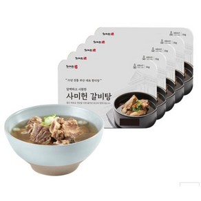 사미헌 갈비탕 실속세트 5팩 5kg(3일특가)