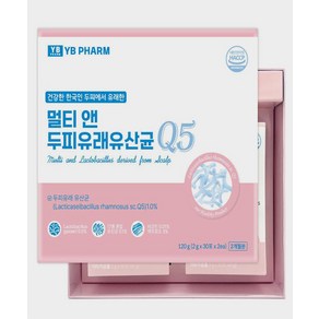 락토바실러스 바이오틱스 멀티앤유래유산균30포X2개, 60g, 2개