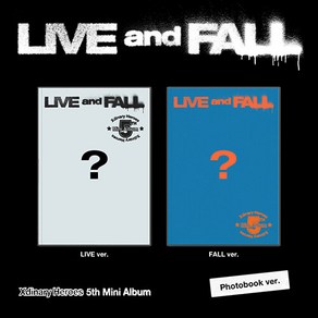 [특전 필름프레임스티커+양면포스터] 엑스디너리 히어로즈 미니 5집 랜덤1종 LIVE and FALL [Photobook ve] / 스티커세트+트레이딩카드+포토카드+메시지포토카드~