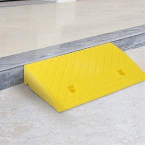계단 문턱 휠체어 진입판(50x27x9cm) (옐로우), 1개, 상품참고