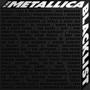 [CD] Metallica (메탈리카) - 발매 30주년 기념 프로젝트 앨범 The Metallica Blacklist : 윤도현을 비롯한 전 세계 52명...