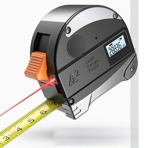 파인큐브 2in1 거리측정기 줄자 거리측정기