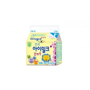 아이밀크 꼬끼우(흰우유) 건국유업 100ml 냉장, 1개