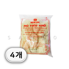 비치치 베트남 후티우코 쌀국수 2mm 500g(4~5인분), 500g, 4개