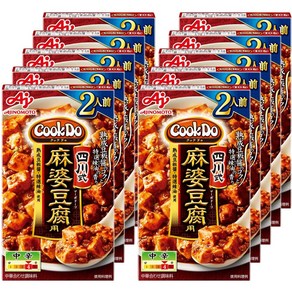 CookDo 쿡두 사천식 마파두부 소스 약간매운맛 60gX10개 중화덮밥 양념소스 간편식