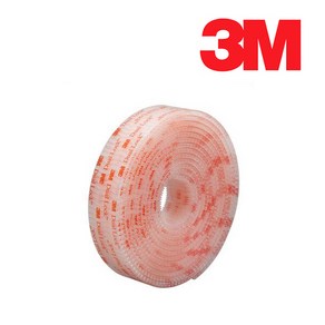 3M 듀얼락 투명 CLEAR 초강력 탈부착 찍찍이테이프 25.4mm 1미터 2미터 10미터 SJ-3560, 투명10m, 1개