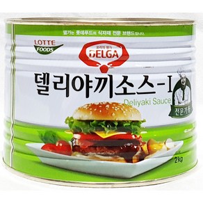 델리야끼소스_1(롯데 2K)X6 업소용 대리야끼소스, 6개, 2kg