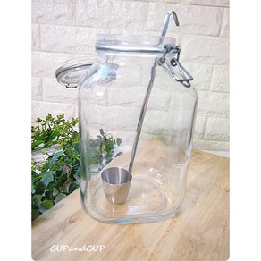 스텐 미니 소스국자 35ml (길이26.7cm)[일본] - 깊은병에 사용, 1개