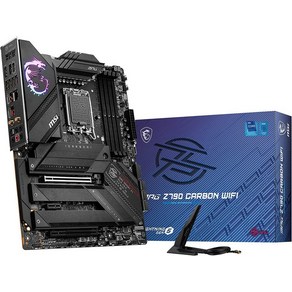 MSI 마더보드 MPG Z790 CARBON WIFI INTEL 제1213세대 CPU(LGA1700) 대응 Z790 칩셋 탑재 ATX MB5911, 한개옵션1