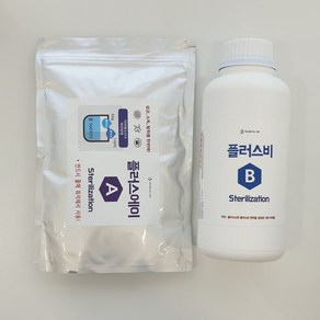 농사친구 무름병 노균병 흰가루병 약 플러스에이비 세트 500g + 1L 친환경 소독제 고추 사과, 플러스 에이 + 비 세트, 2개