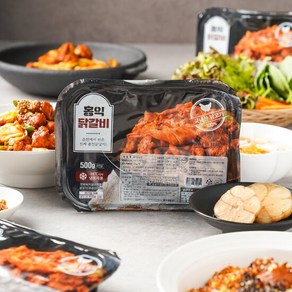 홍익상회 춘천 양념 닭갈비 500g, 1개