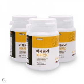 오행생식 아세로라 비타민C [80gx3통]- 천연비타민C, 80g, 3개