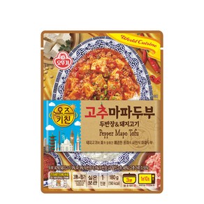 오즈키친 오뚜기 고추마파두부, 6개, 180g