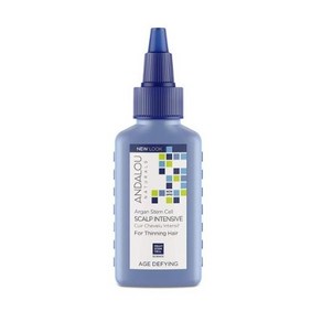 Andalou Natuals 오르간 스템 셀 스칼프 인센시브 씨닝 헤어 트리트먼트 에이지 디파이닝, 62ml, 1개