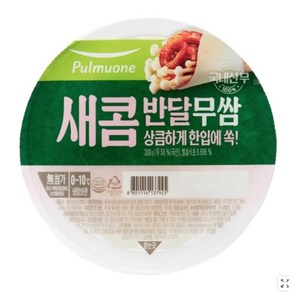 풀무원 탑티어 자취 아침 점심 저녁 반찬 새콤반달무쌈 (300g) 절임 장아찌 소풍 피크닉 집들이