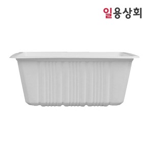 [ILYONG] 실링용기 JH 23189 71호 2000ml 100개 백색, 1개