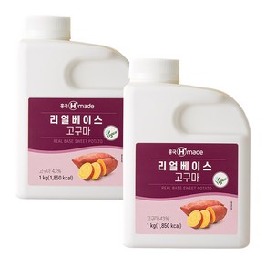 흥국에프엔비 리얼베이스 고구마 1kg, 1개입, 2개