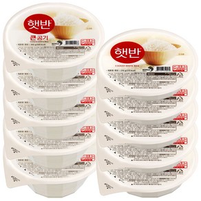 CJ 햇반 큰공기 300g x 5개입 + 햇반 200 x 5개입 세트, 1세트