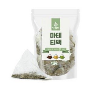 마테티백 마테차 25개입, 25g, 1개