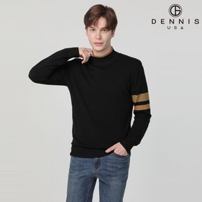 [DENNIS] 남성)로고포인트 터틀넥 니트_NAMFMSP102, 95