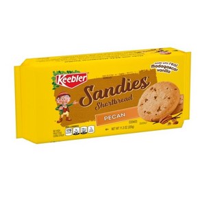 [미국직배송]키블러 샌디스 쿠키 피칸 쇼트 브레드320g Keeble Sandies Pecan Shotbead Cookies, 1개, 320g