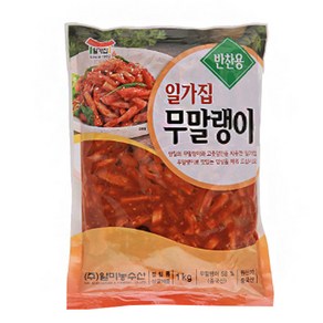 일가집 무말랭이 무침 1kg, 1개