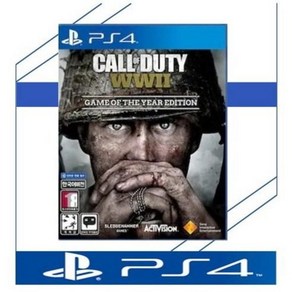 콜오브듀티WWII (Call of Duty) 플스 PS4 플레이스테이션 4 정품 게임 타이틀 팩 한글판 (플스 5 호환 가능 국내 배송)