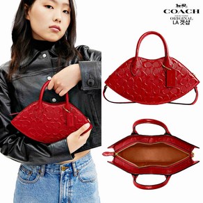 코치 오리지날 립 백 시그니처 레더 CM540 Lip Bag In Signatue Leathe [미국LA]