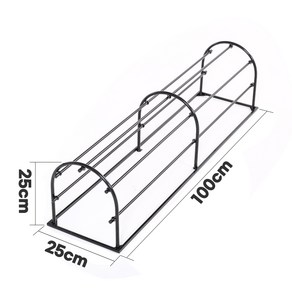 모칸도 베란다 화분걸이대 용 하우스거치대 100x25 (하우스거치대 제품/화분걸이별도)