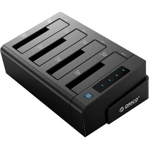 오리코 4 베이 USB 3.0 2.5/3.5인치 HDD/SSD 클론 도킹스테이션 6648US3-C