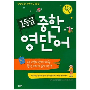 1등급 중학 영단어(실력):한번 끝내면 내신 1등급, YBM