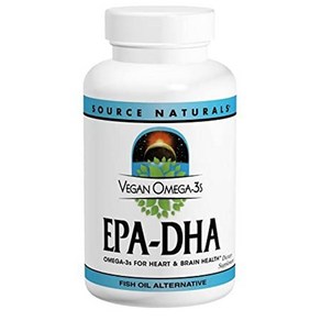 Souce Natuals Vegan Omega-3s Epa-Dha 300mg 소스 내츄럴 베건 오메가 3S EPA-DHA 야채 90정, 1개